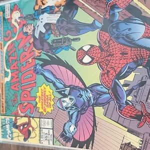AMAZING SPIDER-MAN #353 (Nov 1991) Punisher Darkhawk Nova NM 9.4